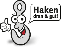 Haken dran und gut